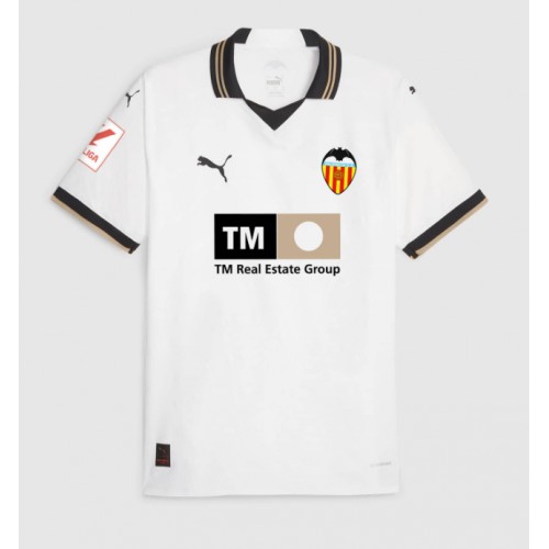 Echipament fotbal Valencia Tricou Acasa 2023-24 maneca scurta